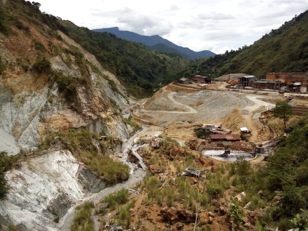 Mining in the Philippines in Benquet