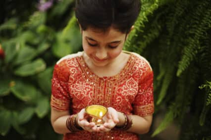 celebrate diwali away from home with decorations like this light