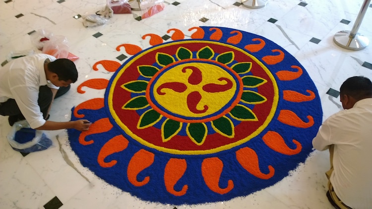 Photo of Rangoli design