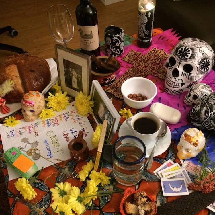 ofrenda día de los muertos