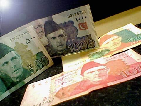 pakistani rupee notes