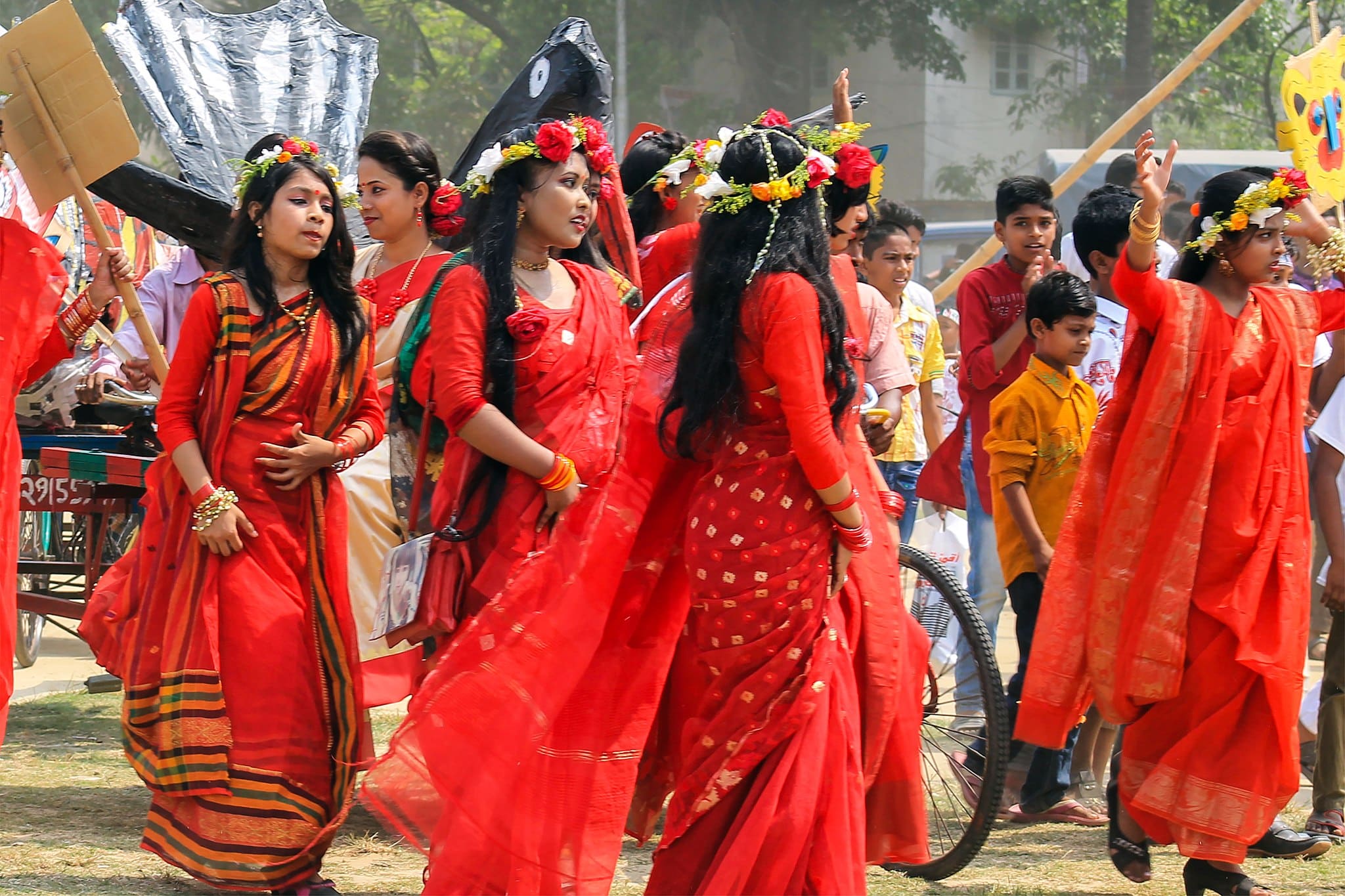 Pohela Boishakh dancing