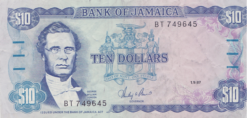 Image from: https://commons.wikimedia.org/wiki/File:Jamaica_10_dollar.png