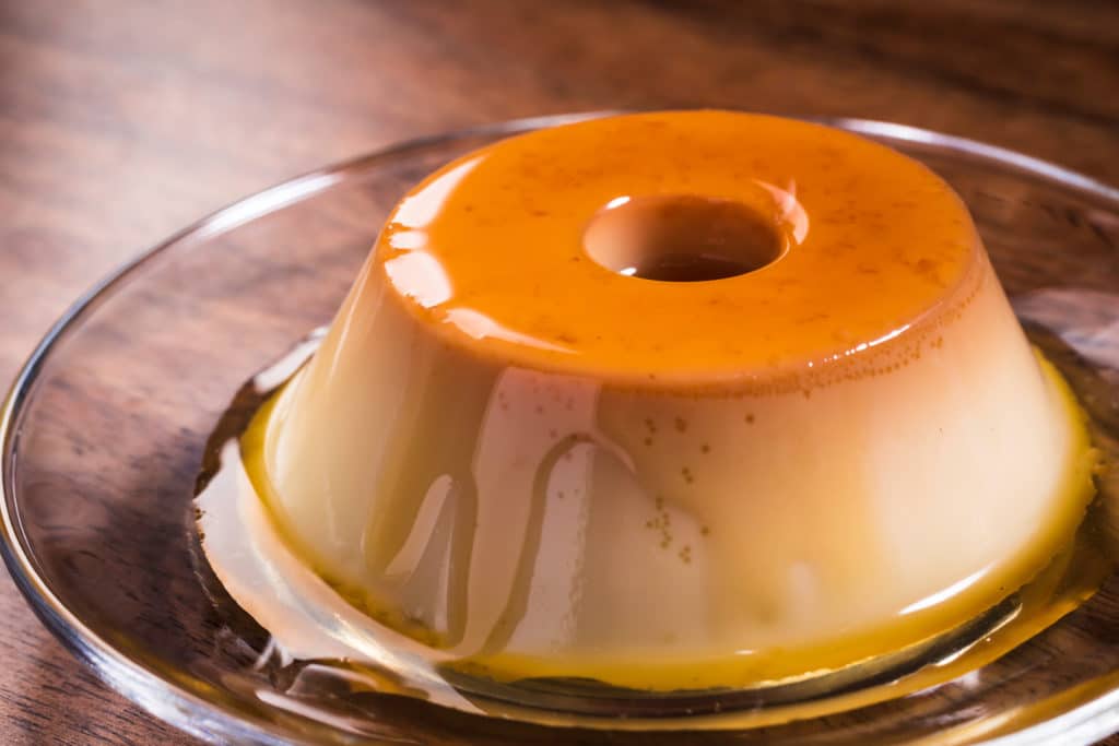 Brazilian dessert - Pudim De Leite Condensado