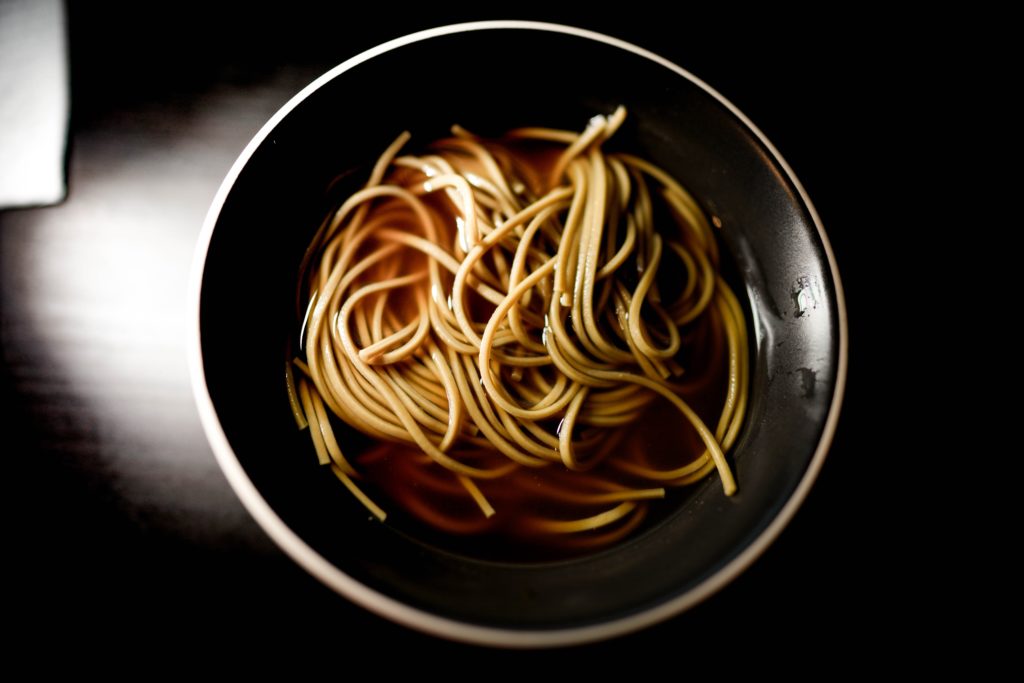 New Year's Traditions - soba noodles
