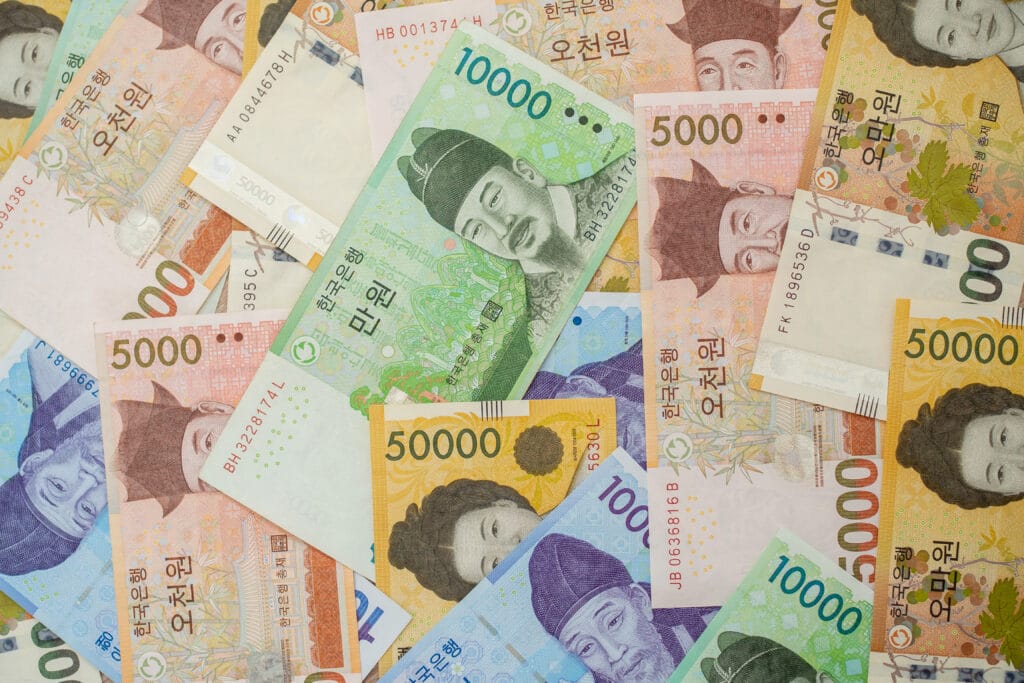 enviar dinheiro a Coreia do Sul