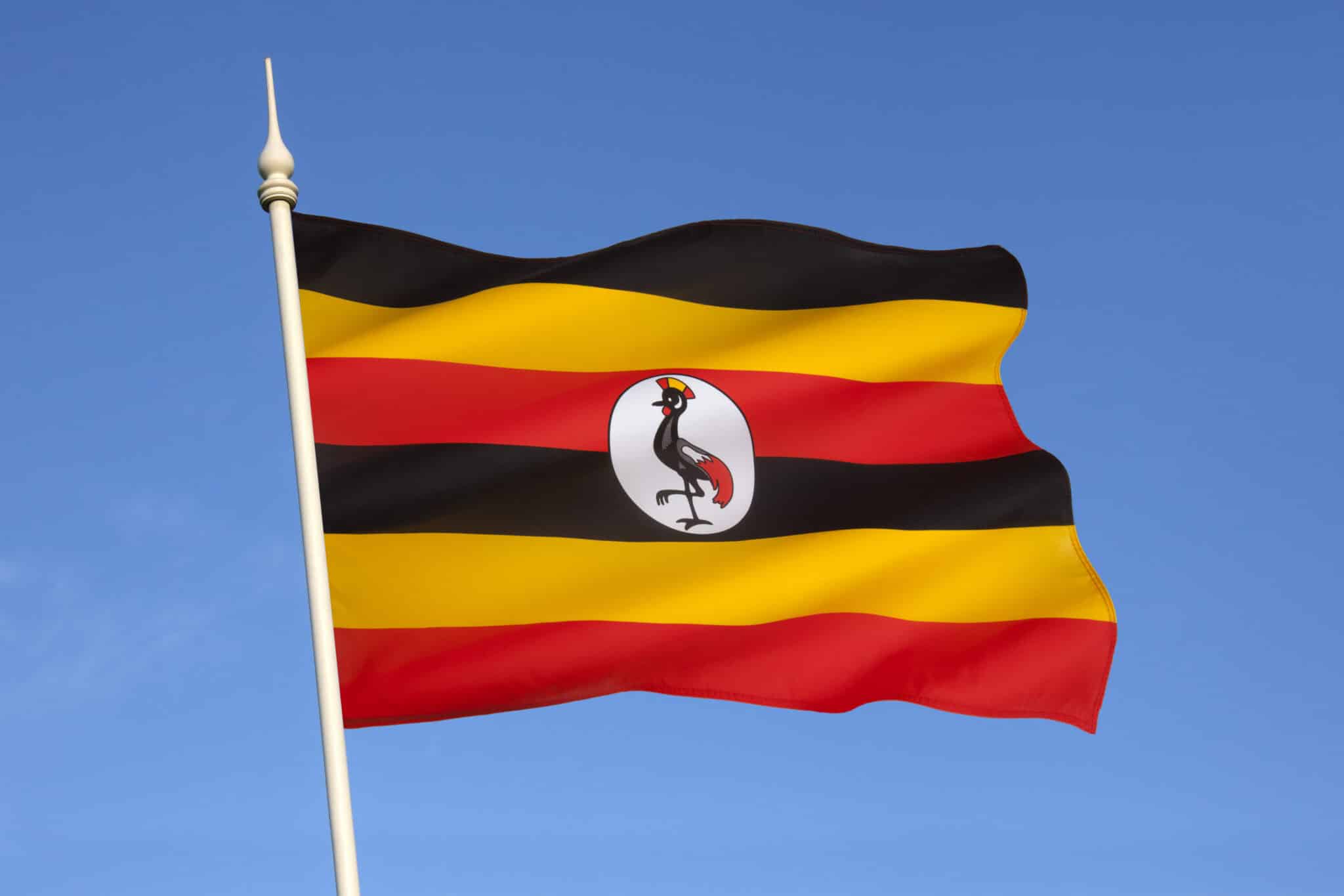 Who Raised The Uganda Flag