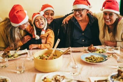 navidad en colombia una familia feliz