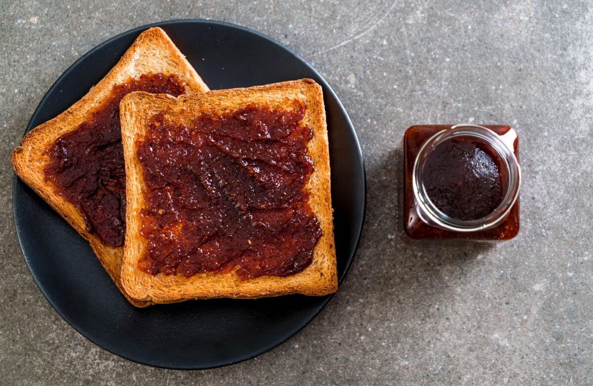 Vegemite on Toast  Traditional Breakfast From Australia