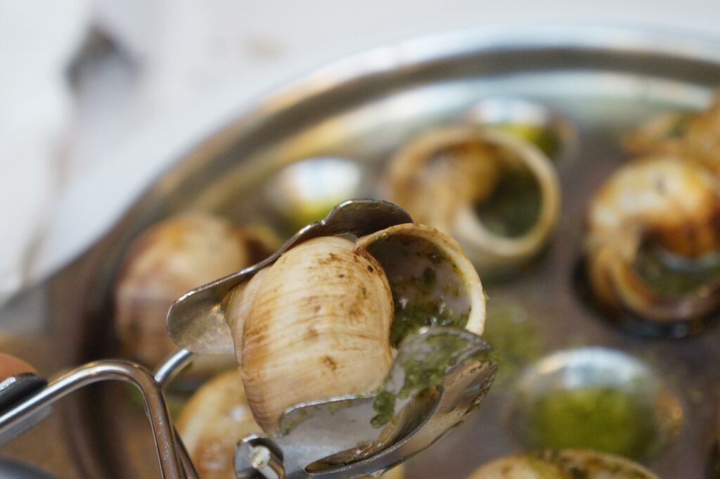 Plato de Caracoles de Borgoña