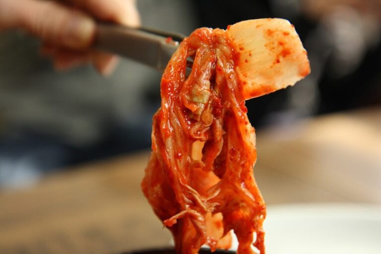 north korean kimchi like this is slightly different than southern kimchi