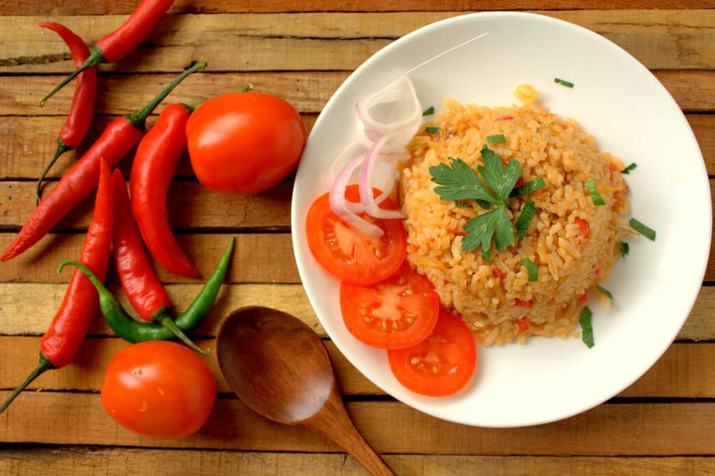 Arroz Jollof de Sierra Leona