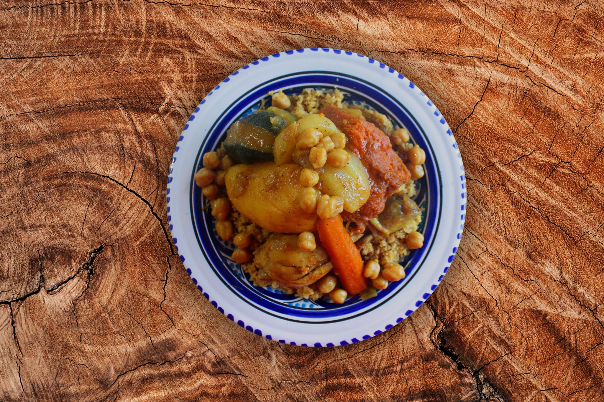 bowl of tunisian cous cous