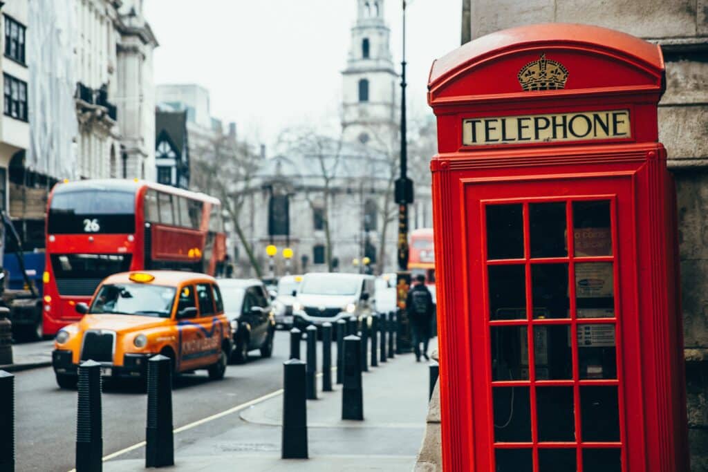 Cabina telefónica de Londres