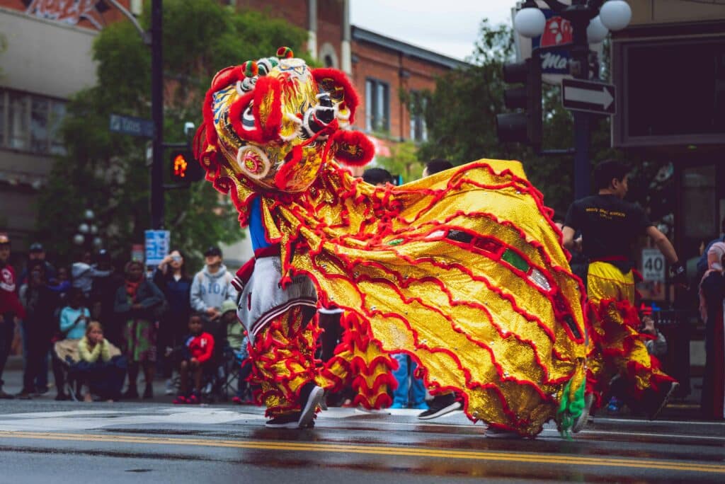 Parade to Celebrate the Lunar New Year.