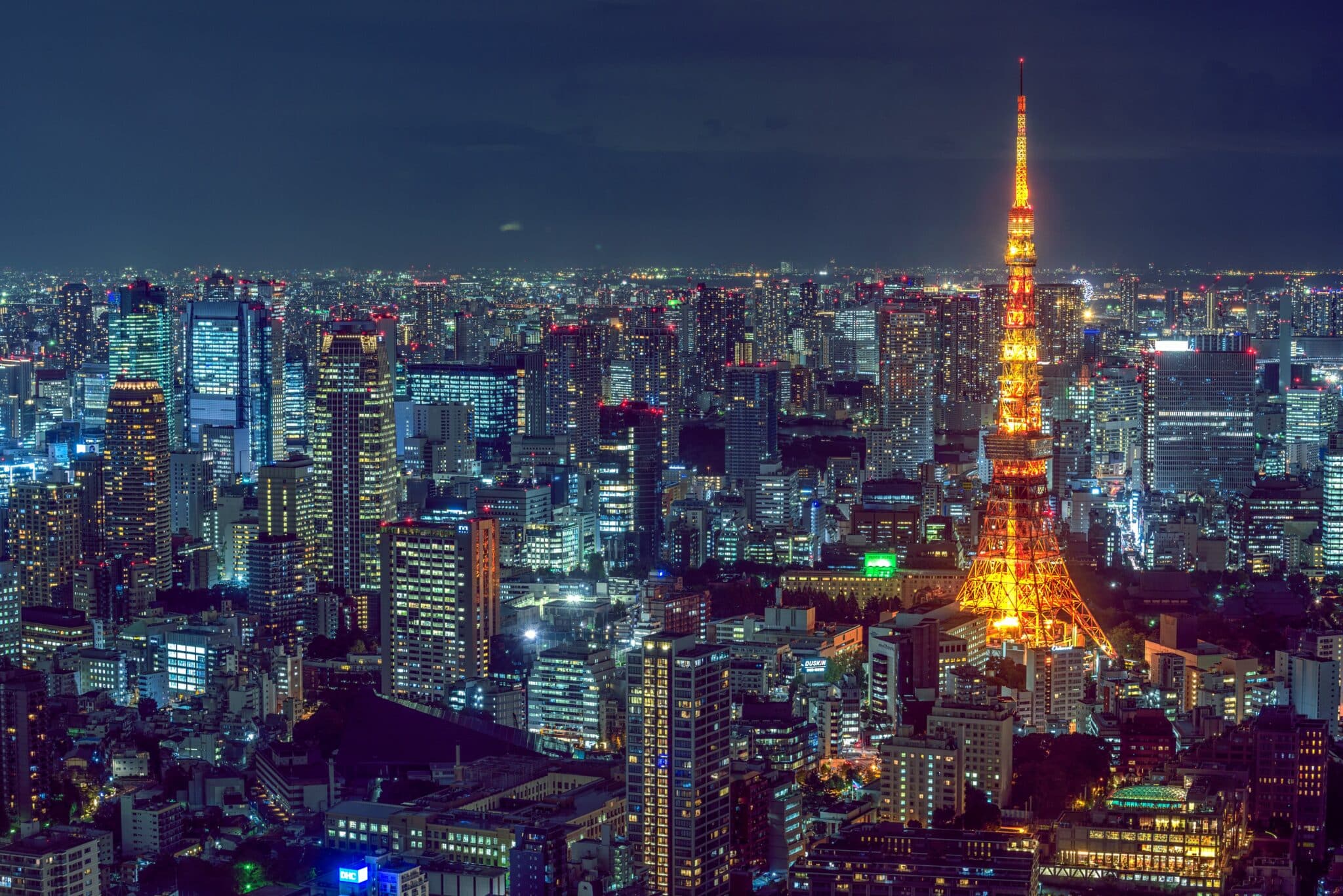 Tokio de noche