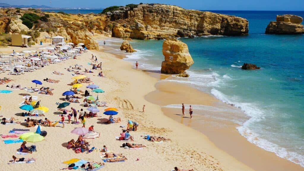 Una playa en Portugal