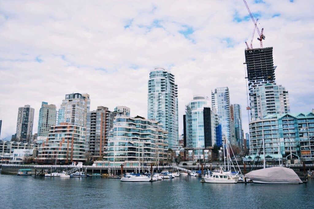 Paysage urbain de Vancouver