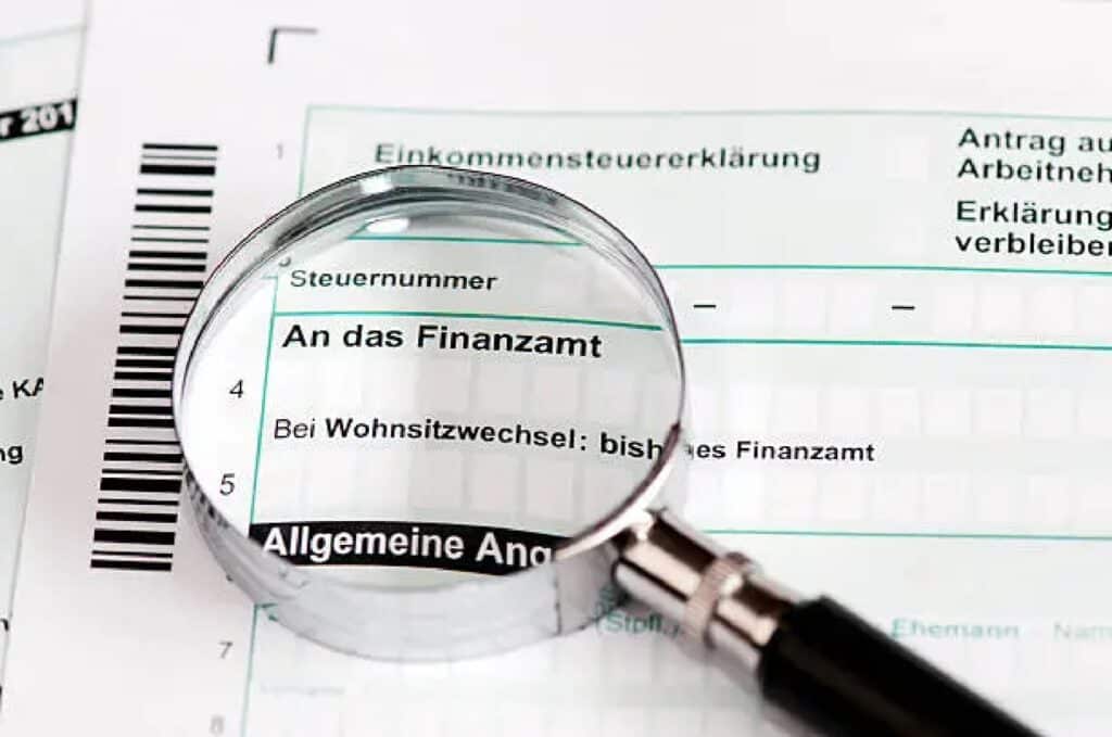 Germany Tax Form