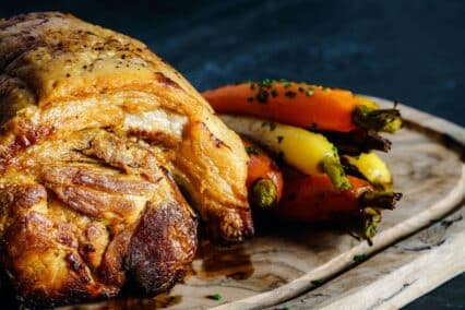 Roast lamb