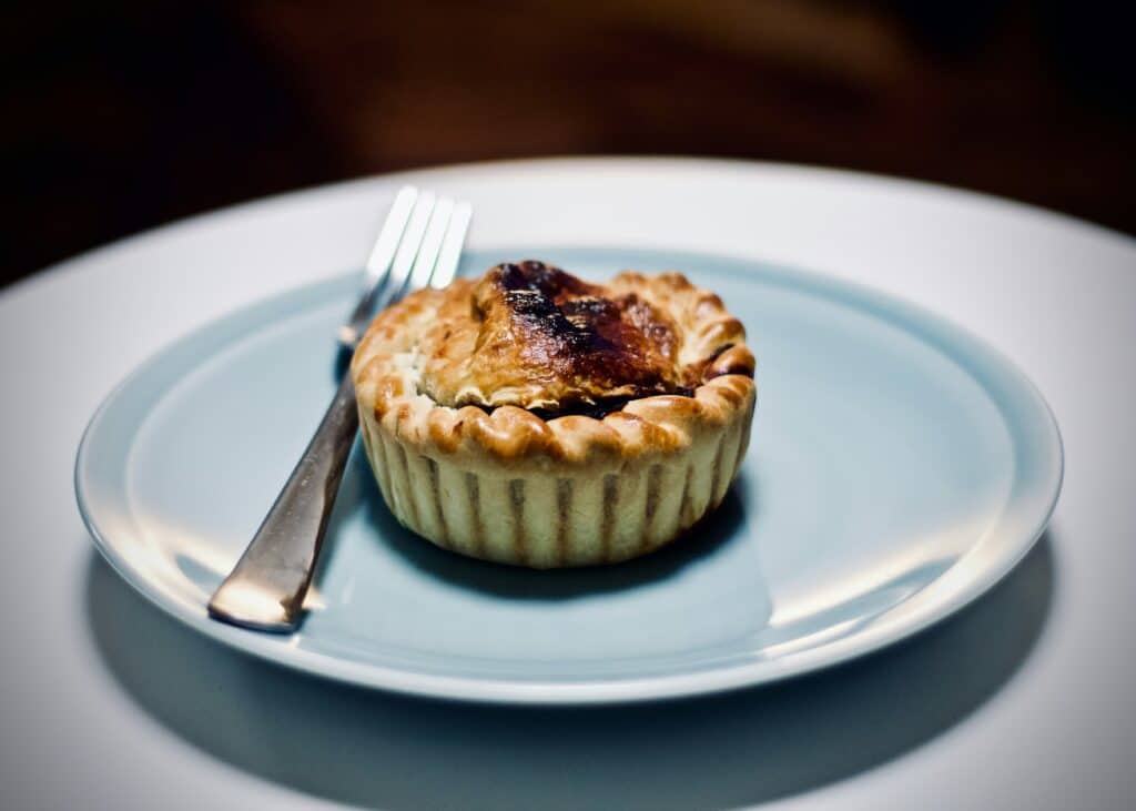 Mince and cheese pie