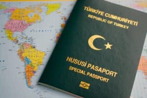 Turkish green passport is a special passport type