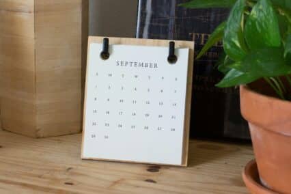 picture of a calendar