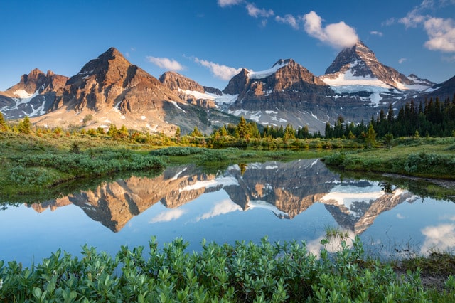 A photo of Mount Assiniboine Provincial Park, in Edgewater, British Columbia, Canada